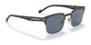 Vogue VO4194S Sunglasses | Size 52 / Top Brown Matte/Gold №280S80 / Dark Blue (3N 15.3%)