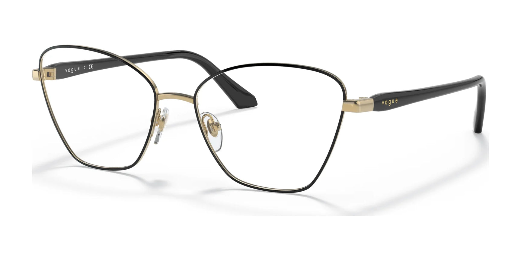 Vogue VO4195 Eyeglasses Black / Gold Vogue VO4195 Eyeglasses Black / Gold