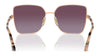 Vogue VO4199S Sunglasses | Size 58 / Pale Gold / Brown Gradient (2N 29%) №848/6K