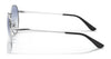 Vogue VO4206S Sunglasses | Size 53 / Silver / Clear Gradient Light Blue (1N 49%) №323/19