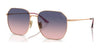 Vogue VO4215SD Sunglasses | Size 58 / Rose Gold / Pink/Blue Gradient (2N 25.2%) №5152I6