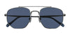Vogue VO4220S Sunglasses | Size 54 / Silver Antique №513680 / Dark Blue (3N 15.3%)