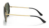Vogue VO4224S Sunglasses | Size 55 / Gold/Black / Dark Green (3N 12.9%) №280/71