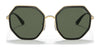 Vogue VO4224S Sunglasses | Size 55 / Gold/Black / Dark Green (3N 12.9%) №280/71