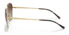 Vogue VO4232S Sunglasses | Size 53 / Gold №280/13 / Gradient Brown (3N 16%)