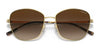 Vogue VO4232S Sunglasses | Size 53 / Gold №280/13 / Gradient Brown (3N 16%)