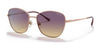 Vogue VO4232S Sunglasses | Size 53 / Rose Gold №515270 / Yellow Gradient Violet (2N 27.8%)
