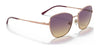 Vogue VO4232S Sunglasses | Size 53 / Gold №280/13 / Gradient Brown (3N 16%)
