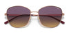 Vogue VO4232S Sunglasses | Size 53 / Gold №280/13 / Gradient Brown (3N 16%)