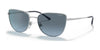 Vogue VO4233S Sunglasses | Size 54 / Silver / Blue Gradient Grey (2N 22.6%) №323/V1
