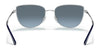 Vogue VO4233S Sunglasses | Size 54 / Silver / Blue Gradient Grey (2N 22.6%) №323/V1
