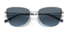 Vogue VO4233S Sunglasses | Size 54 / Silver / Blue Gradient Grey (2N 22.6%) №323/V1
