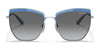 Vogue VO4234S Sunglasses | Size 54 / Top Blue/Silver / Gradient Grey (2N 26%) №516711