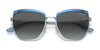Vogue VO4234S Sunglasses | Size 54 / Top Blue/Silver / Gradient Grey (2N 26%) №516711