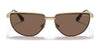 Vogue VO4235S Sunglasses | Size 56 / Top Havana/Gold №507873 / Dark Brown (3N 9%)