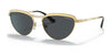 Vogue VO4236S Sunglasses | Size 55 / Top Sand/Gold №280/87 / Dark Grey (3N 9.3%)