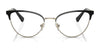 Vogue VO4250 Eyeglasses | Size 53 / Top Black/Pale Gold №352