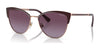 Vogue VO4251S Sunglasses | Size 55 / Top Bordeaux/Rose Gold №51708H / Gradient Violet (2N 20%)