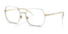 Vogue VO4253 Eyeglasses | Size 51 / Top White/Gold №5120