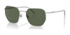 Vogue VO4257S Sunglasses | Size 52 / Silver / Dark Green (3N 12.9%) №323/71