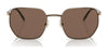 Vogue VO4257S Sunglasses | Size 52 / Gold Antique / Dark Brown (3N 9%) №513773