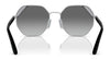 Vogue VO4268S Sunglasses | Size 55 / Pale Gold №848/73 / Dark Brown (3N 9%)
