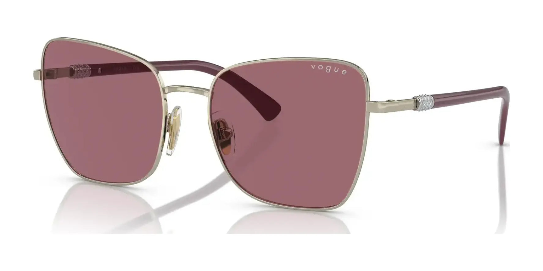 Vogue VO4277SB Sunglasses Pale Gold / Violet Vogue VO4277SB Sunglasses Pale Gold / Violet