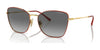 Vogue VO4279S Sunglasses | Size 58 / Top Red/Gold / Grey Gradient (2N 26%) №280/11