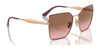 Vogue VO4284S Sunglasses | Size 56 / Rose Gold / Grey Gradient Dark Blue (2N 25%) №51524L