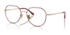 Vogue VO4301D Eyeglasses | Size 55 / Top Fuchsia/Matte Rose Gold №5089