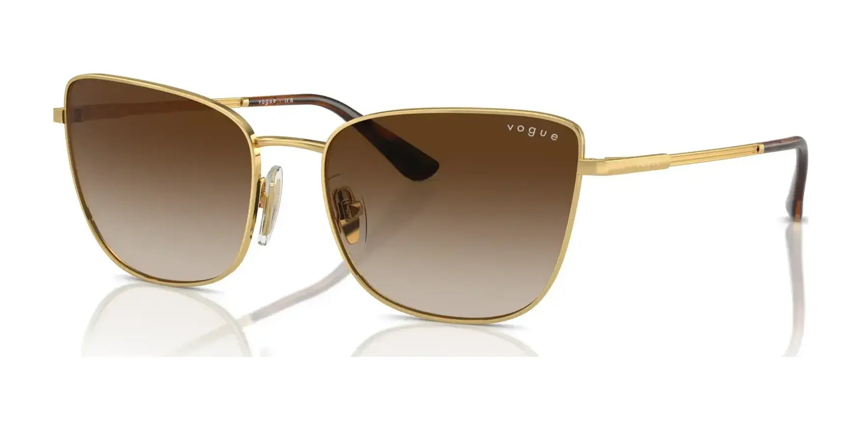 Vogue VO4308S Sunglasses Gold / Brown Gradient Vogue VO4308S Sunglasses Gold / Brown Gradient