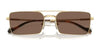 Vogue VO4309S Sunglasses / Pale Gold / Dark Brown (3N 9%) №848/73 / Size 55