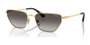 Vogue VO4316S Sunglasses | Size 56 / Gold / Grey Gradient Black (3N 15.6%) №280/8G