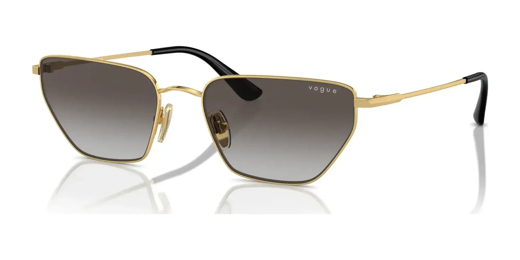 Vogue VO4316S Sunglasses Gold / Grey Gradient Black Vogue VO4316S Sunglasses Gold / Grey Gradient Black