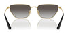 Vogue VO4316S Sunglasses | Size 56 / Gold / Grey Gradient Black (3N 15.6%) №280/8G