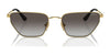 Vogue VO4316S Sunglasses | Size 56 / Gold / Grey Gradient Black (3N 15.6%) №280/8G