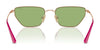 Vogue VO4316S Sunglasses | Size 56 / Gold / Grey Gradient Black (3N 15.6%) №280/8G