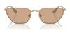 Vogue VO4316S Sunglasses | Size 56 / Gold / Grey Gradient Black (3N 15.6%) №280/8G
