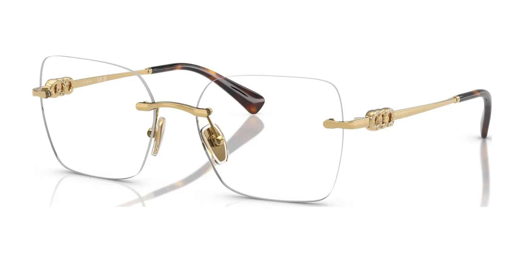 Vogue VO4320B Eyeglasses | Size 53 Vogue VO4320B Eyeglasses | Size 53