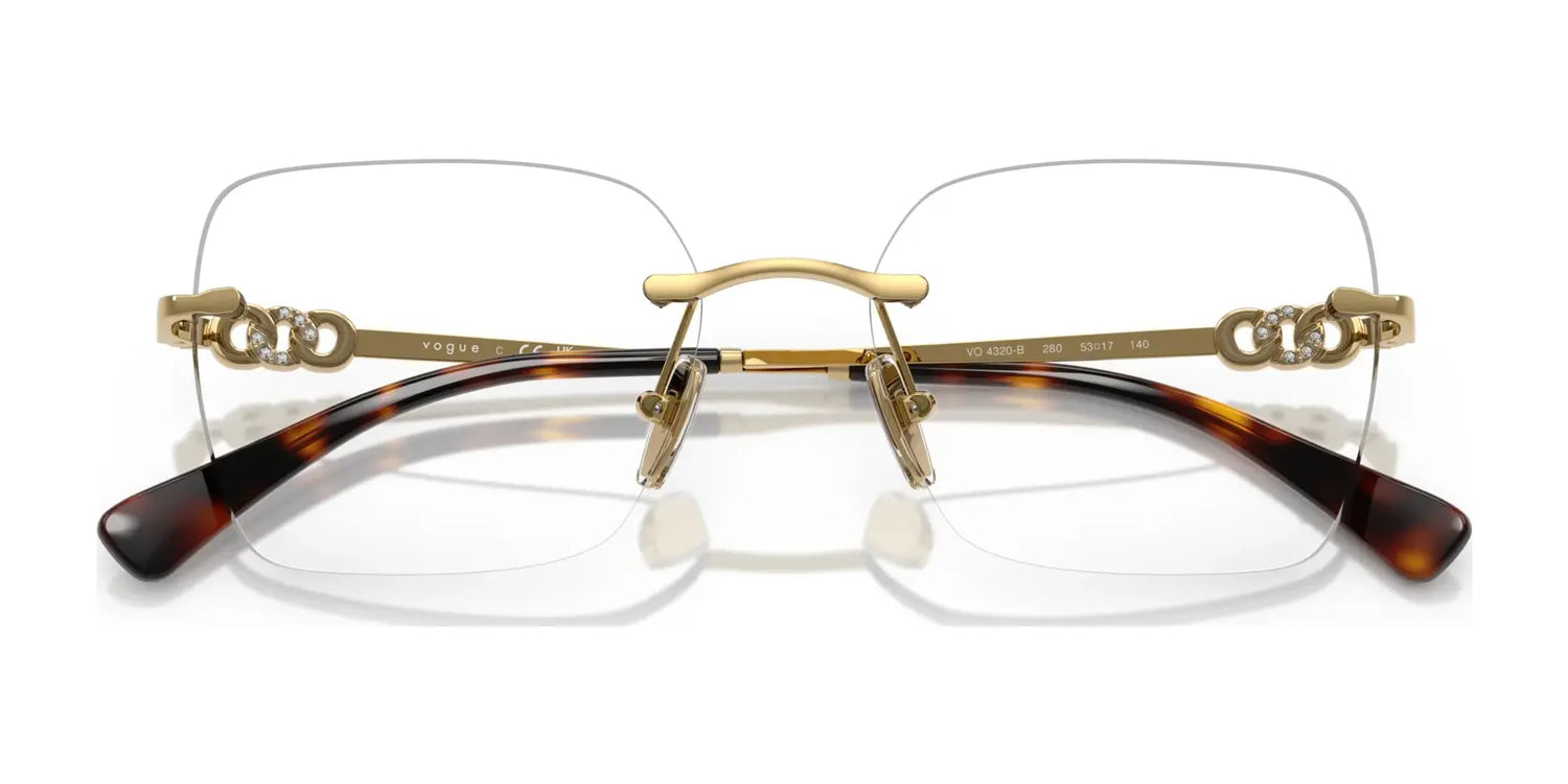 Vogue VO4320B Eyeglasses | Size 53 Vogue VO4320B Eyeglasses | Size 53
