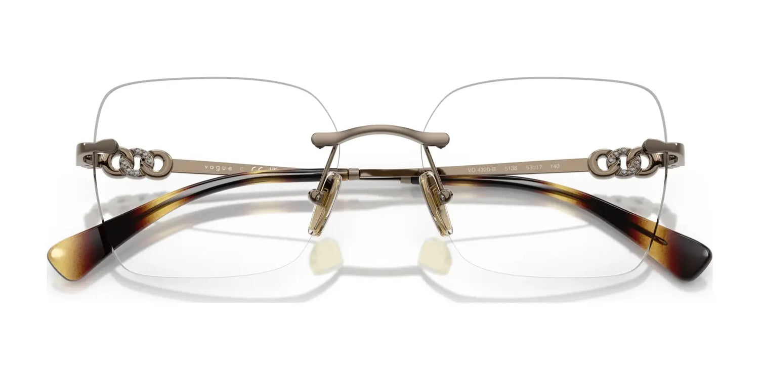 Vogue VO4320B Eyeglasses | Size 53 Vogue VO4320B Eyeglasses | Size 53