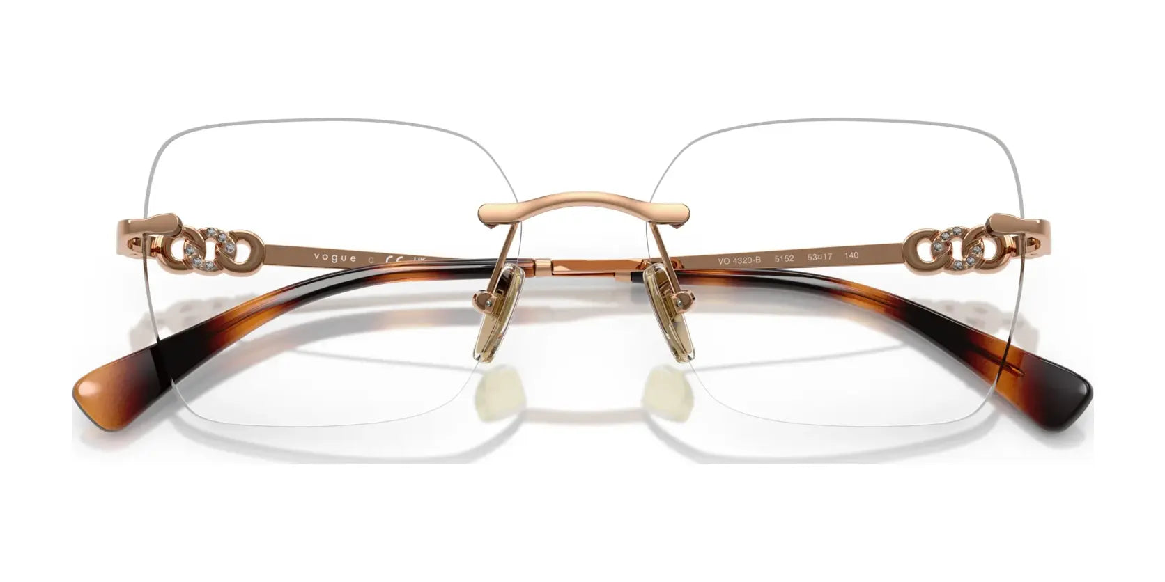 Vogue VO4320B Eyeglasses | Size 53 Vogue VO4320B Eyeglasses | Size 53