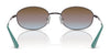 Vogue VO4323S Sunglasses | Size 56 / Pale Gold / Grey Gradient Brown (Polarized) (3P 14%) №848/T5