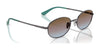Vogue VO4323S Sunglasses | Size 56 / Pale Gold / Grey Gradient Brown (Polarized) (3P 14%) №848/T5
