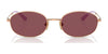 Vogue VO4323S Sunglasses | Size 56 / Pale Gold / Grey Gradient Brown (Polarized) (3P 14%) №848/T5