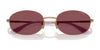 Vogue VO4323S Sunglasses | Size 56 / Pale Gold / Grey Gradient Brown (Polarized) (3P 14%) №848/T5