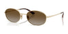 Vogue VO4323S Sunglasses | Size 56 / Pale Gold / Grey Gradient Brown (Polarized) (3P 14%) №848/T5