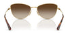 Vogue VO4324S Sunglasses | Size 56 / Gold / Gradient Dark Brown (3N 16%) №280/13
