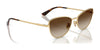 Vogue VO4324S Sunglasses | Size 56 / Gold / Gradient Dark Brown (3N 16%) №280/13