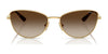 Vogue VO4324S Sunglasses | Size 56 / Gold / Gradient Dark Brown (3N 16%) №280/13